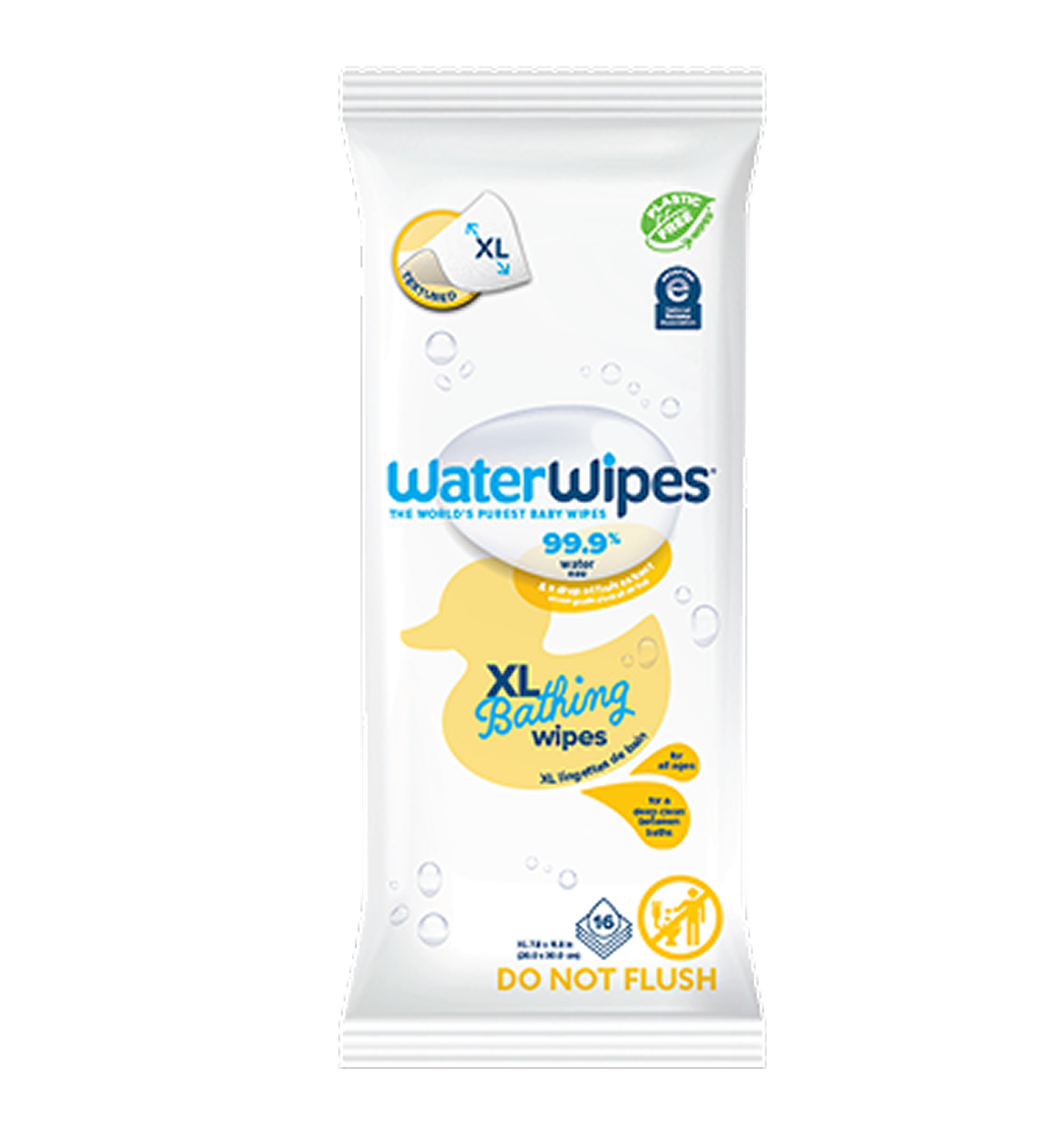 WaterWipes® XL Bathing Wipes