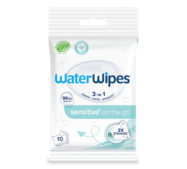 Sensitive+ On the Go Wipes