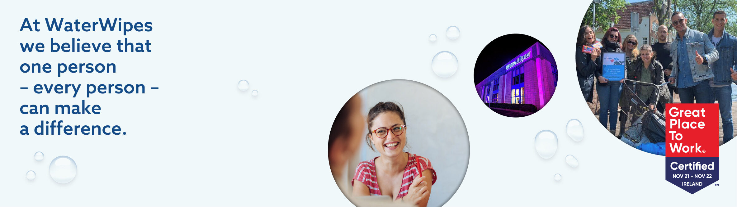 Working at WaterWipes.