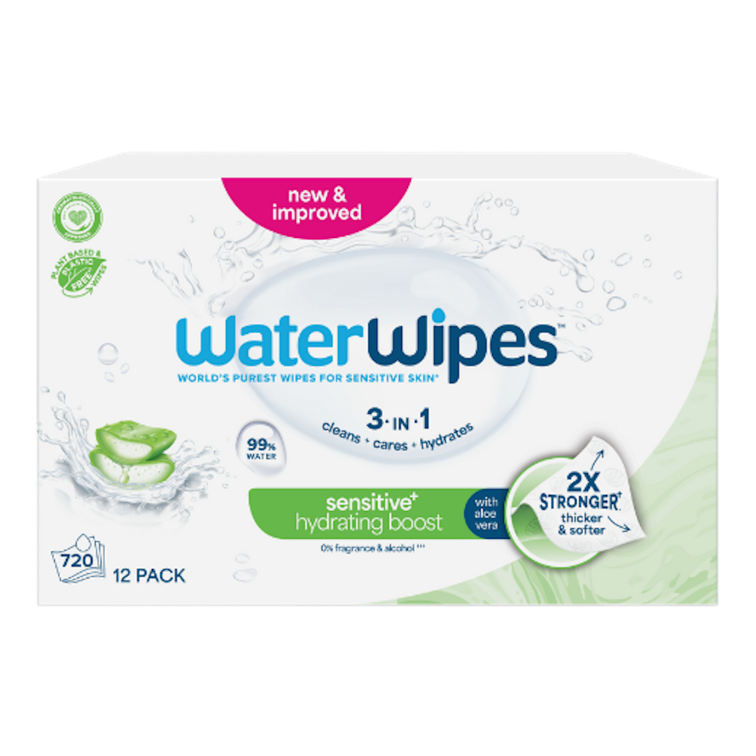 Sensitive+ Hydrating Boost Wipes