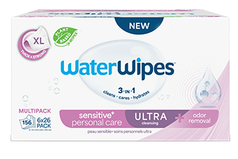 6 Pack x 26 Wipes (156 wipes total)
