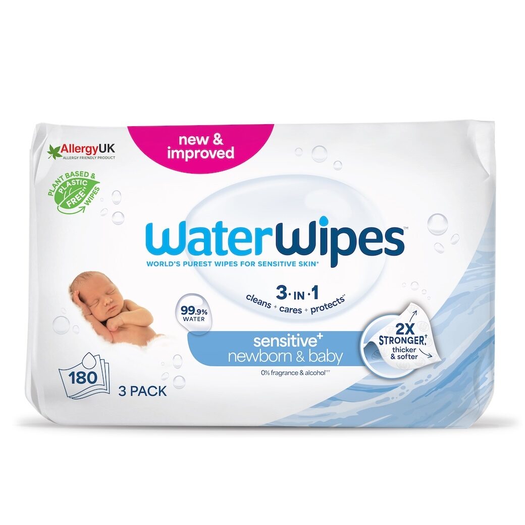 3 Pack x 60 Wipes (180 wipes total)