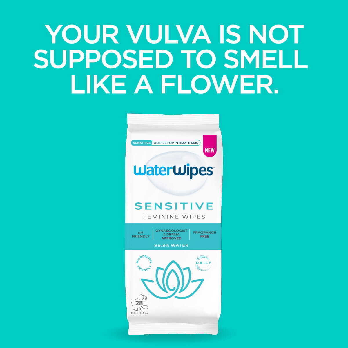 Sensitive Feminine Wipes