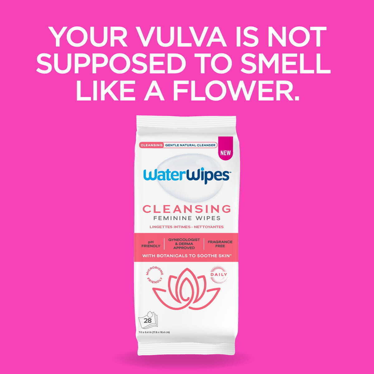 Cleansing Feminine Wipes