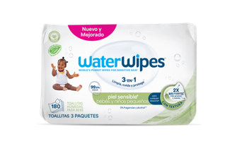 3 paquetes x 60 toallitas (180 toallitas)