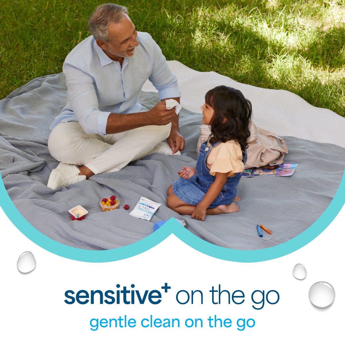 Sensitive+ On the Go Wipes
