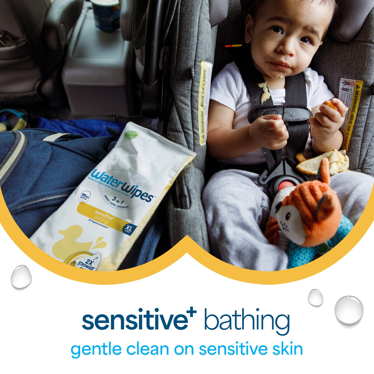 Sensitive+ Bathing Wipes