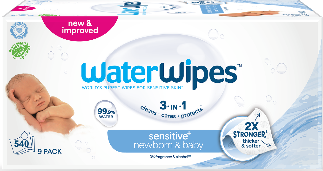 9 Pack x 60 Wipes (540 wipes total)