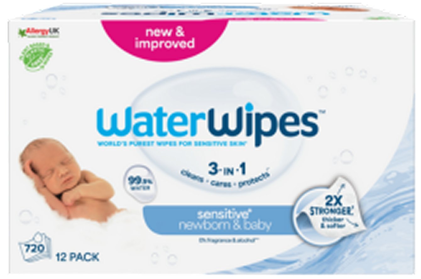12 Pack x 60 Wipes (720 wipes total)