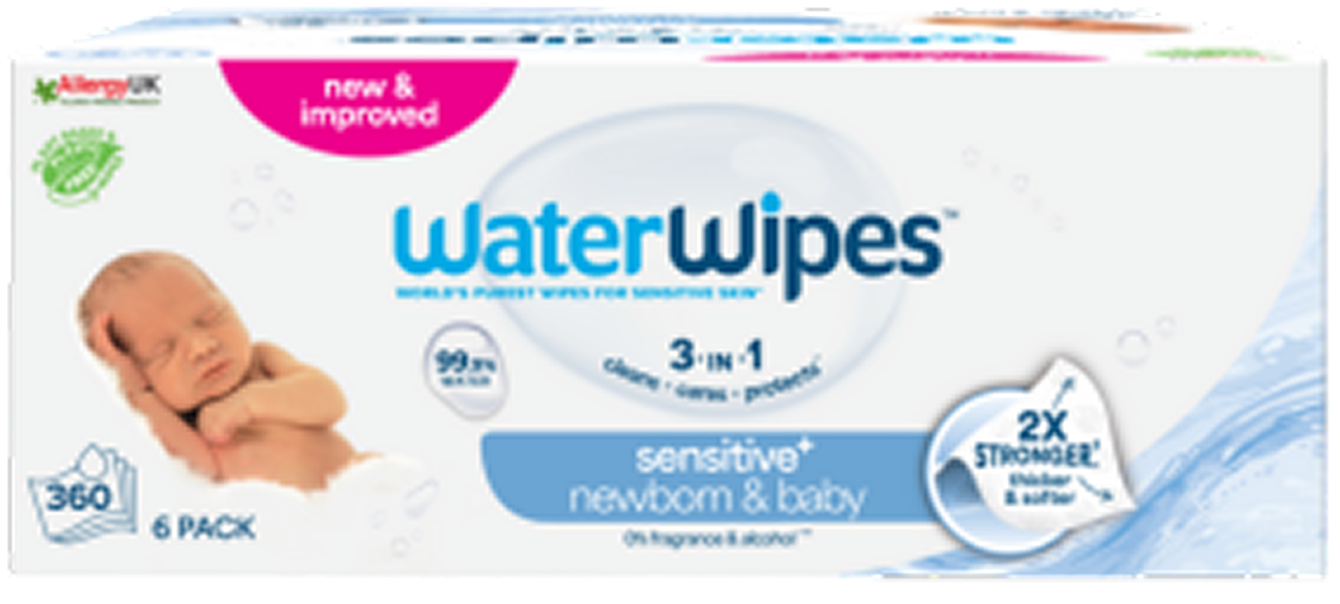6 Pack x 60 Wipes (360 wipes total)