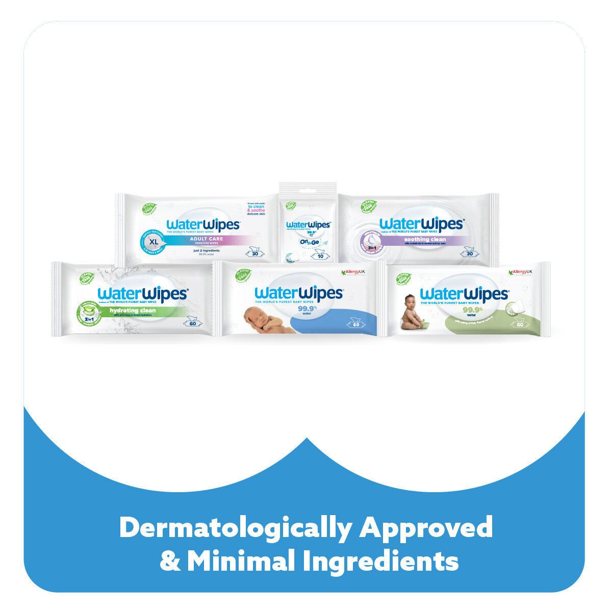 WaterWipes® Textured Clean Baby Wipes