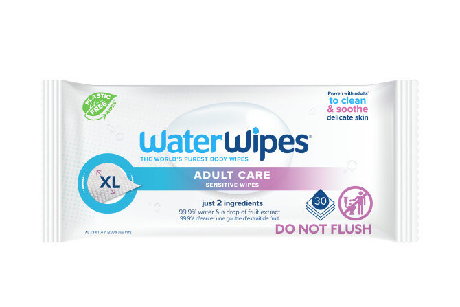 WaterWipes® Adult Care Sensitive Wipes